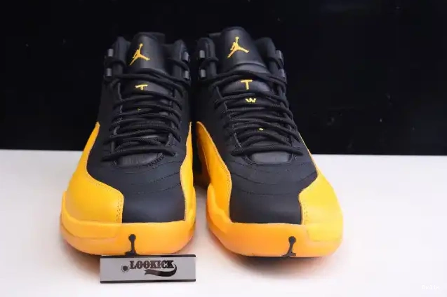 Bmlin Shoes 130690-070 University Retro Black Jordan Air 12 Gold 0508